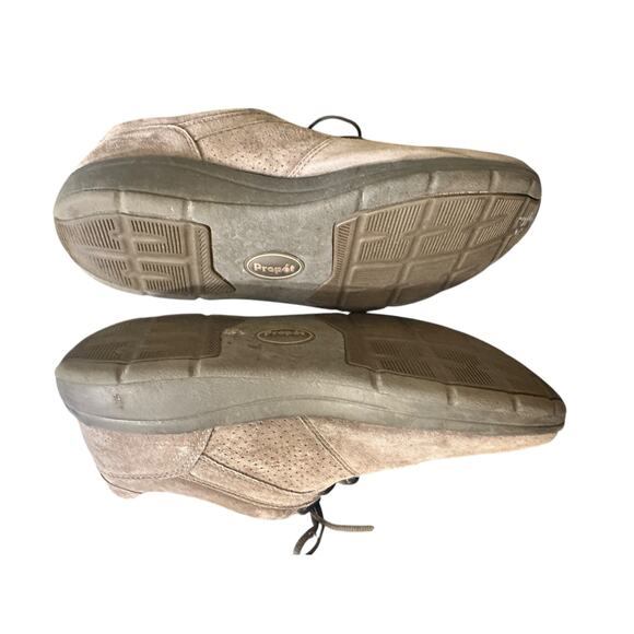 Propet Brown men’s lace up suede leather shoes 10.5 - Picture 4 of 14